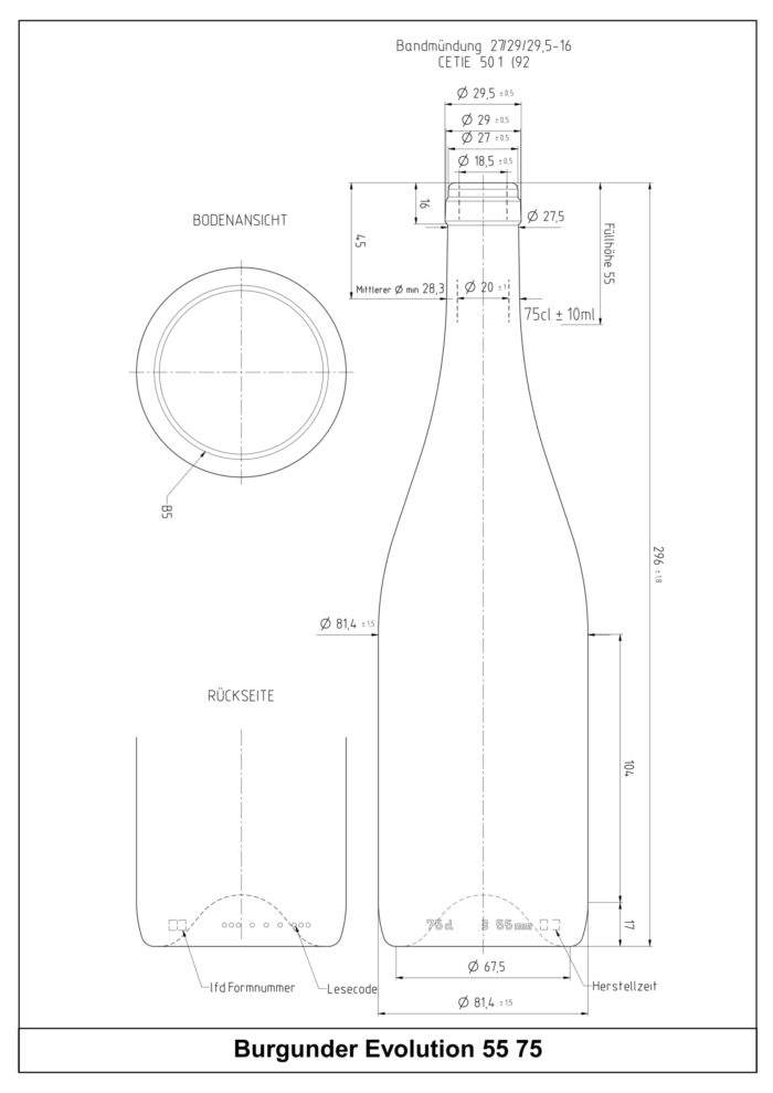 Burgunder Evolution 55 750 - obrazek 2