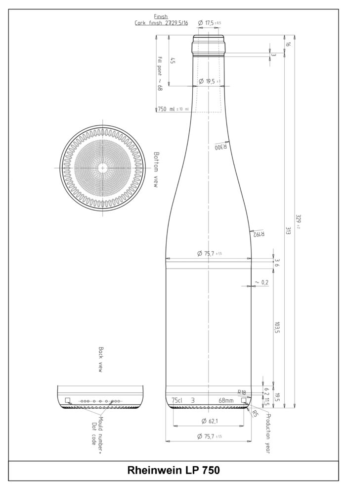 Rheinwein LP 750 - obrazek 2